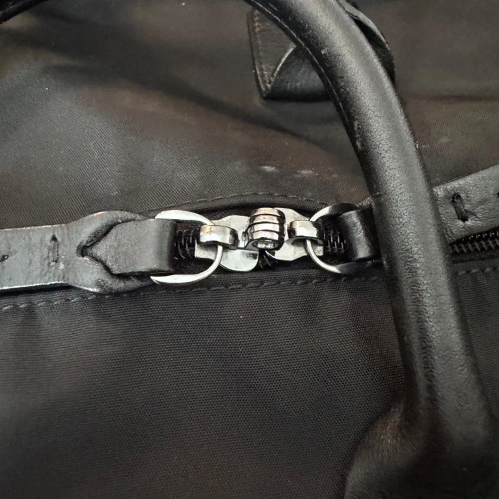 Bric's Milano Nylon Duffle Bag Black on Black